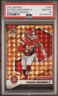PATRICK MAHOMES II 2021 MOSAIC SUPER BOWL MVPS REACTIVE ORANGE PSA 10 #288