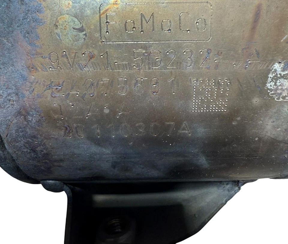 2011 Ford Fiesta 1.25 1242 CCM 44 Catalytic Converter Exhaust Manifold 9V215G232JA - Image 4 of 4