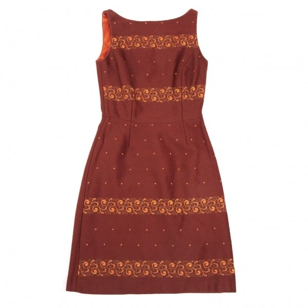 TOCCA Embroidery Wool Dress Size 4(K-130453) - Image 2 of 4