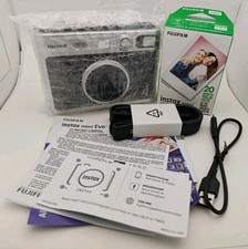 Fujifilm Instax Mini Evo Instant Film Camera Black - NEW - OPEN BOX