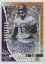 2019 Absolute Rookie Orange Mosaic Signatures /75 Dillon Mitchell #171 Auto 0c6