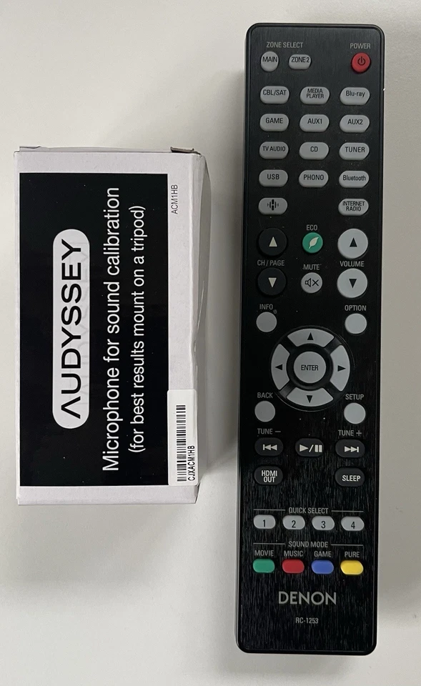 Denon AVR-X2800H 150W 8K 7.2-Kanal AV Receiver - Schwarz (AVRX2800HBKE2) - Bild 2 von 3