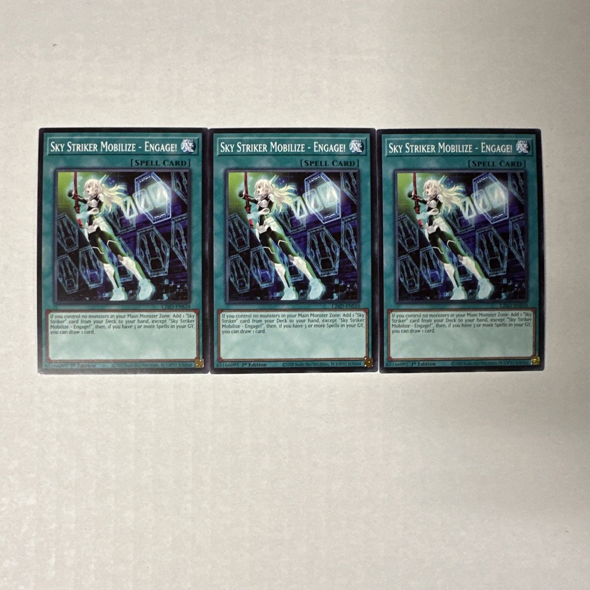 3x Sky Striker Mobilize - Engage! Common L26D-ENS10 Legendary Modern Decks 2026 | eBay 3x Sky Striker Mobilize - Engage! Common L26D-ENS10 Legendary Modern Decks 2026 | eBay