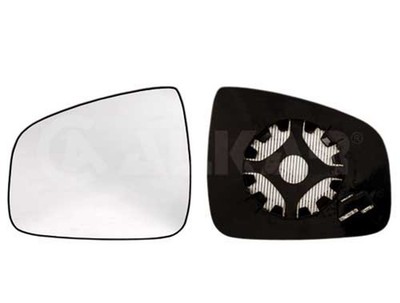 ALKAR Spiegelglas Außenspiegel 6431594 für LOGAN DUSTER DACIA RENAULT beheizbar