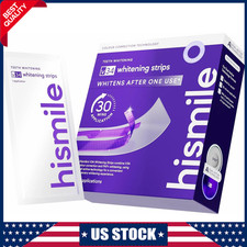 Hismile v34 Tooth Whitening Strips Teeth Whitening Strips, Purple Tooth Whiten