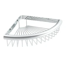 ​ICO Bath V93213 Volkano Corner Shower Basket
