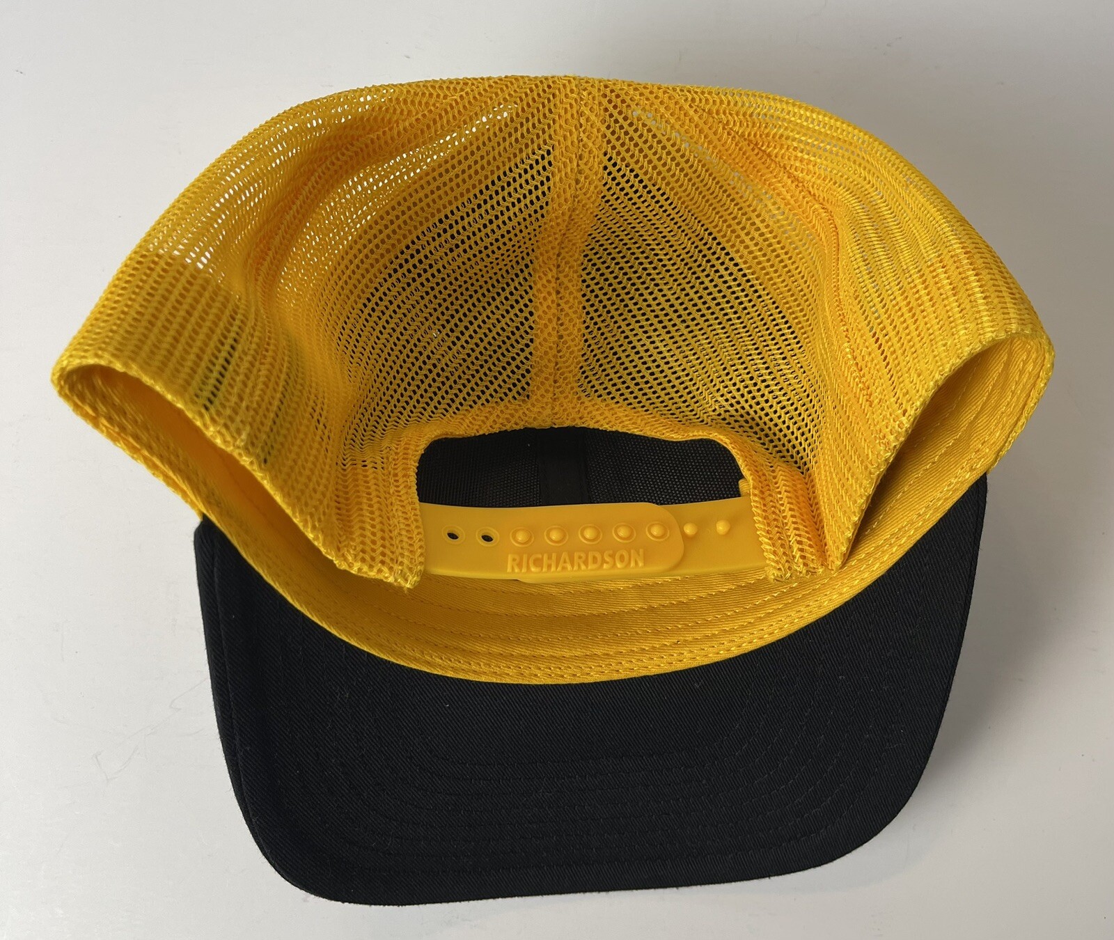 Nirvana Nevermind Hat Cap Embroidered Yellow Logo… - image 6