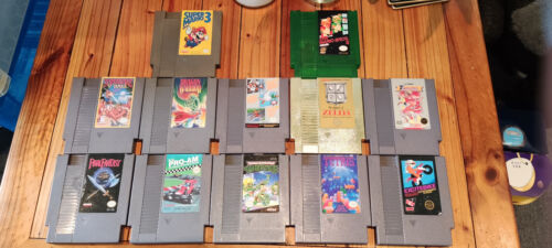 Nintendo NES Games Bundle NTSC Carts Only Genuine - Picture 1 of 24