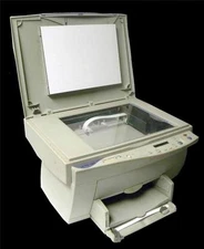 HEWLETT PACKARD HP COLOR OFFICEJET ALL-IN-ONE PRINTER MODEL C6680A - SOLD AS IS