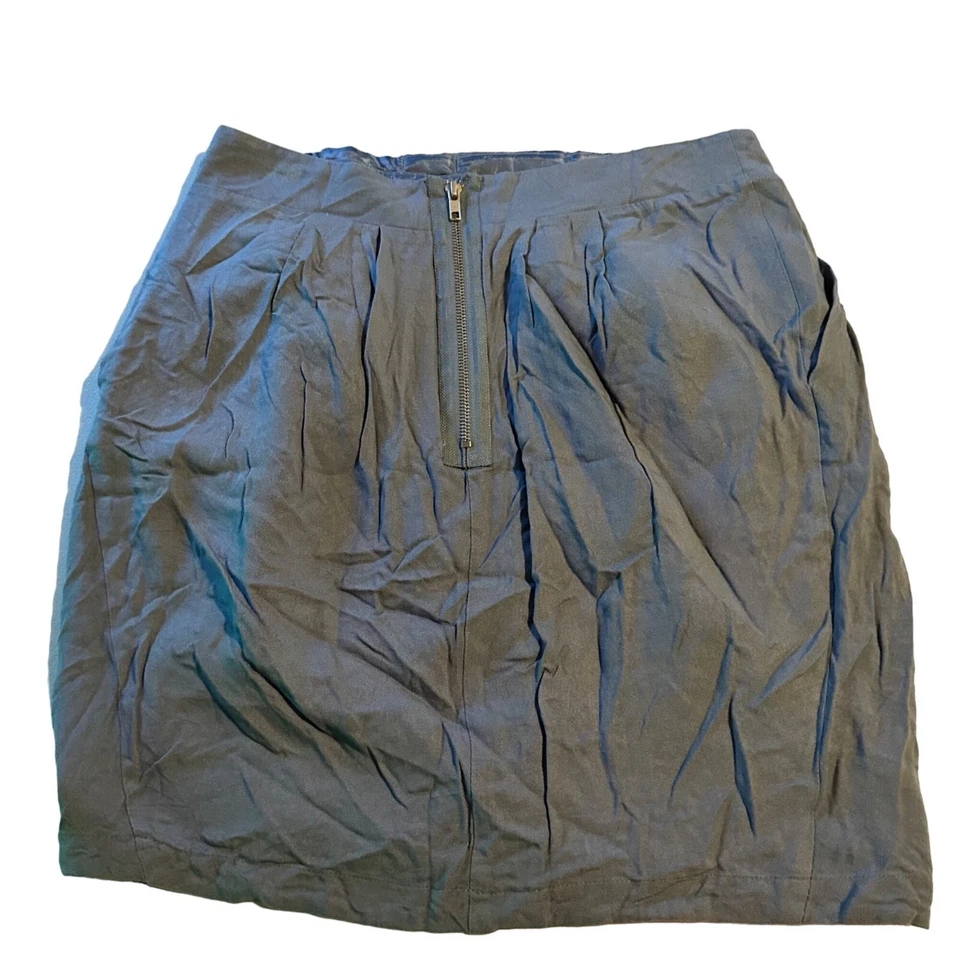 Love 21 Top Falda Azul Forrada Volantes Talla L Foto 2 de 4