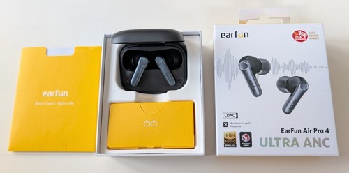 EarFun Air Pro 4 Wireless Earbuds, Noise Cancelling, 6 Mics, 52 Hr. Black. - Picture 10 of 10