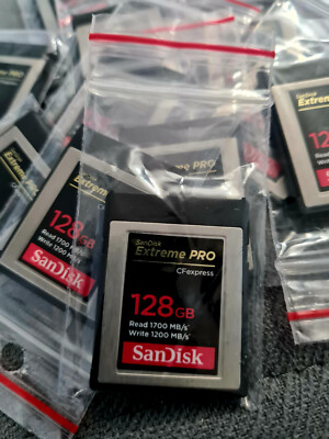 SanDisk Extreme Pro CFexpress 128 GB Speicherkarte CFexpress Typ B XQD 1700/1200