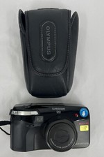 Olympus Superzoom 120 Point Shoot Film Camera UNTESTED FOR PARTS OR REPAIR