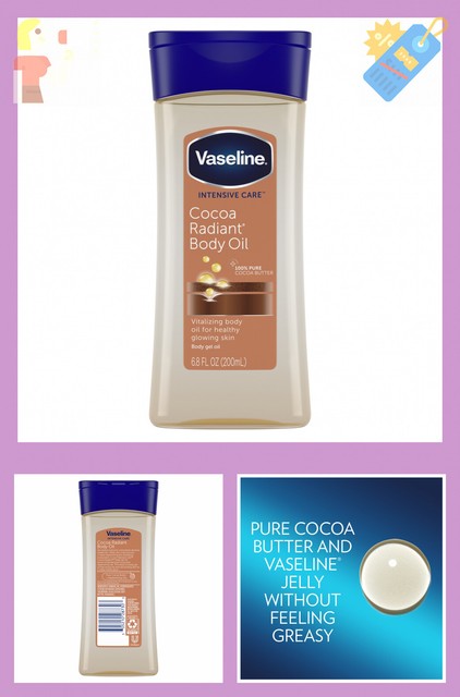 body oil vaseline