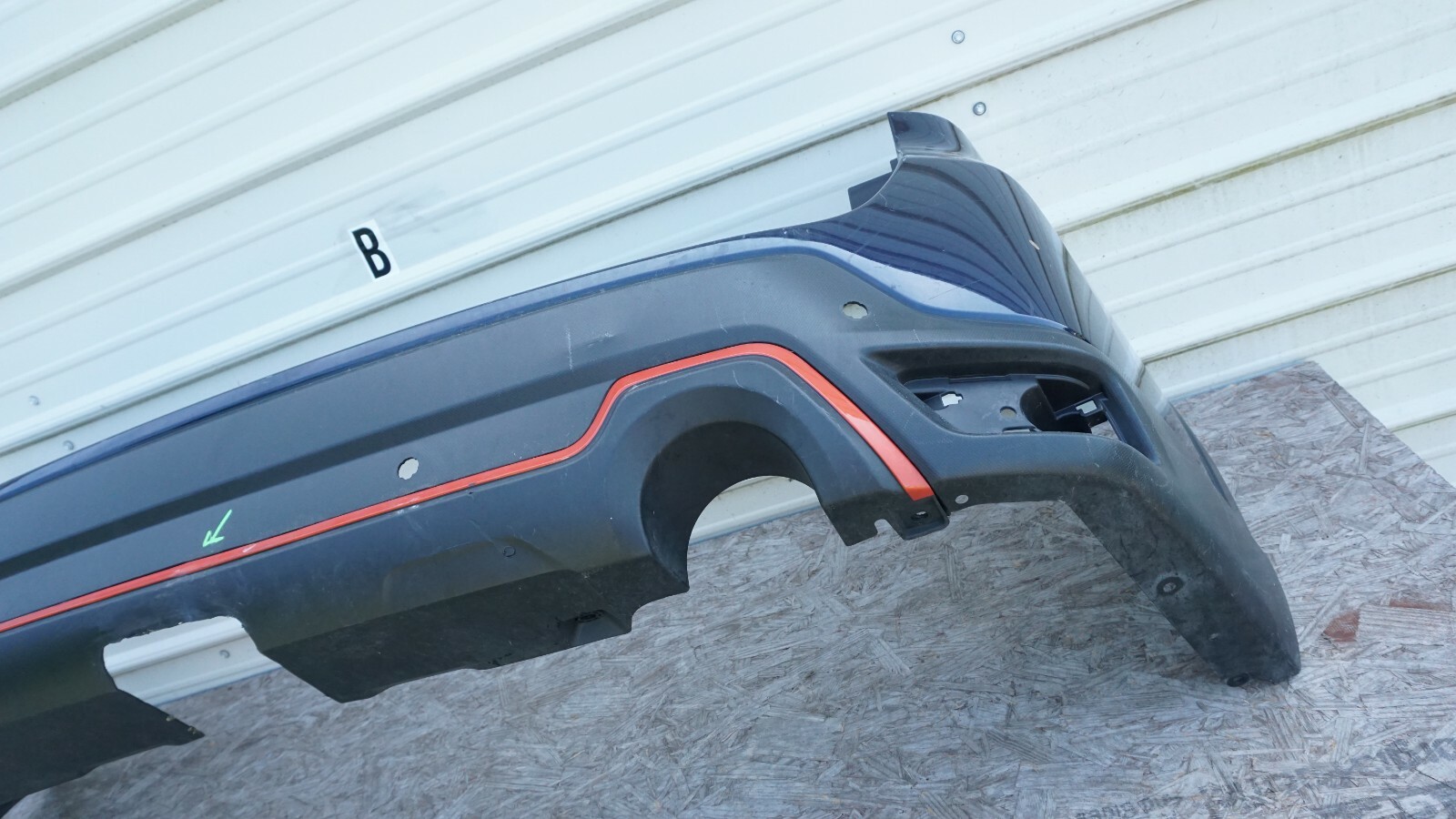 20192020 SUBARU FORESTER REAR BUMPER COVER PLASTIC 57704SJ310 19 20