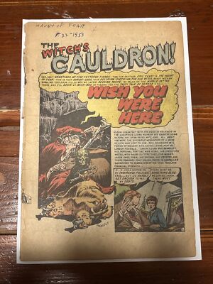Haunt of Fear #22 EC 1953 Coverless