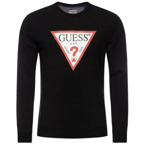 GUESS Sudadera Hombre Stretch Elástica Logo Frontal Sweat M0YQ37K7ON0 - Picture 8 of 9