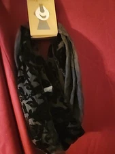 Wrapables Lightweight Silky Soft Infinity Loop Scarf, Burgundy