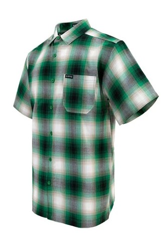 Men's Western Casual Old School Plaid Flannel Short Sleeve Button Shirt SS30EY - Picture 34 of 52