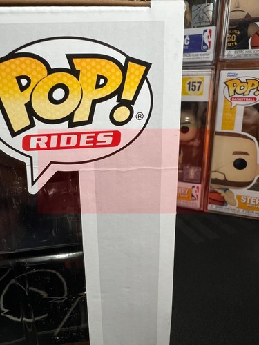 MERCEDES FORMULA ONE F1 LEWIS HAMILTON FUNKO POP RIDE VINYL FIGURE #308 DAMAGE - Picture 10 of 13