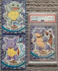 1999 Topps Pokémon T.V. Blastoise PSA 8 NM-MINT Condition ~ Squirtle & Wartortle