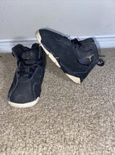 JORDAN TODDLERS TRUE FLIGHT 343797-026 Black And White Size 7C PREOWNED