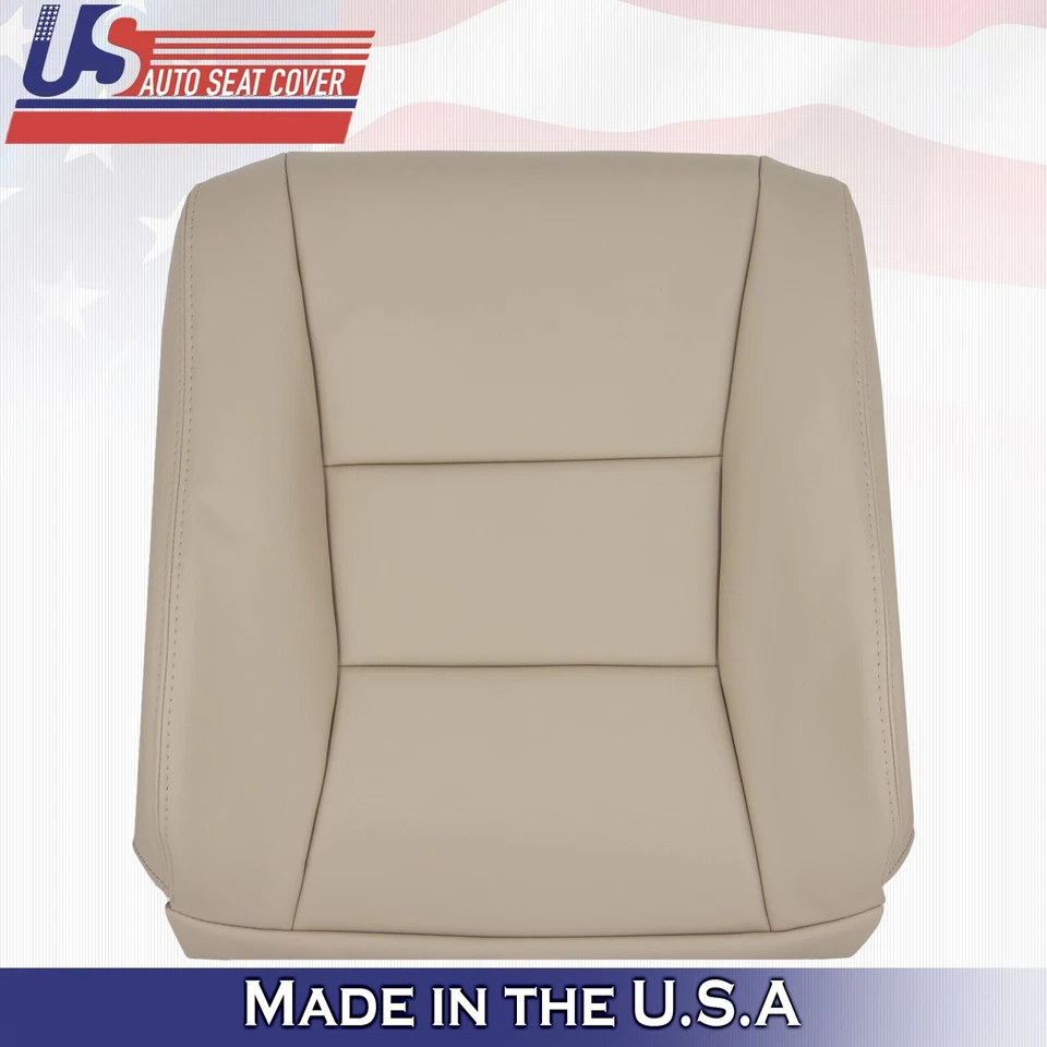 1995 a 1997 para Lexus LX450 parte superior del conductor delantero inferior cubiertas de asiento de cuero tostado Foto 3 de 4