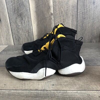 Adidas Originals Crazy BYW Black Yellow BD8009 Mens Size 13 | eBay