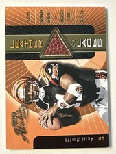 2000 Playoff Absolute #AS11 Akili Smith Leather and Laces #/350