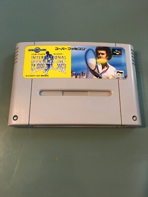 International Tennis Tour SFC Super Famicom Japan Game Only SHVC-IT US Seller