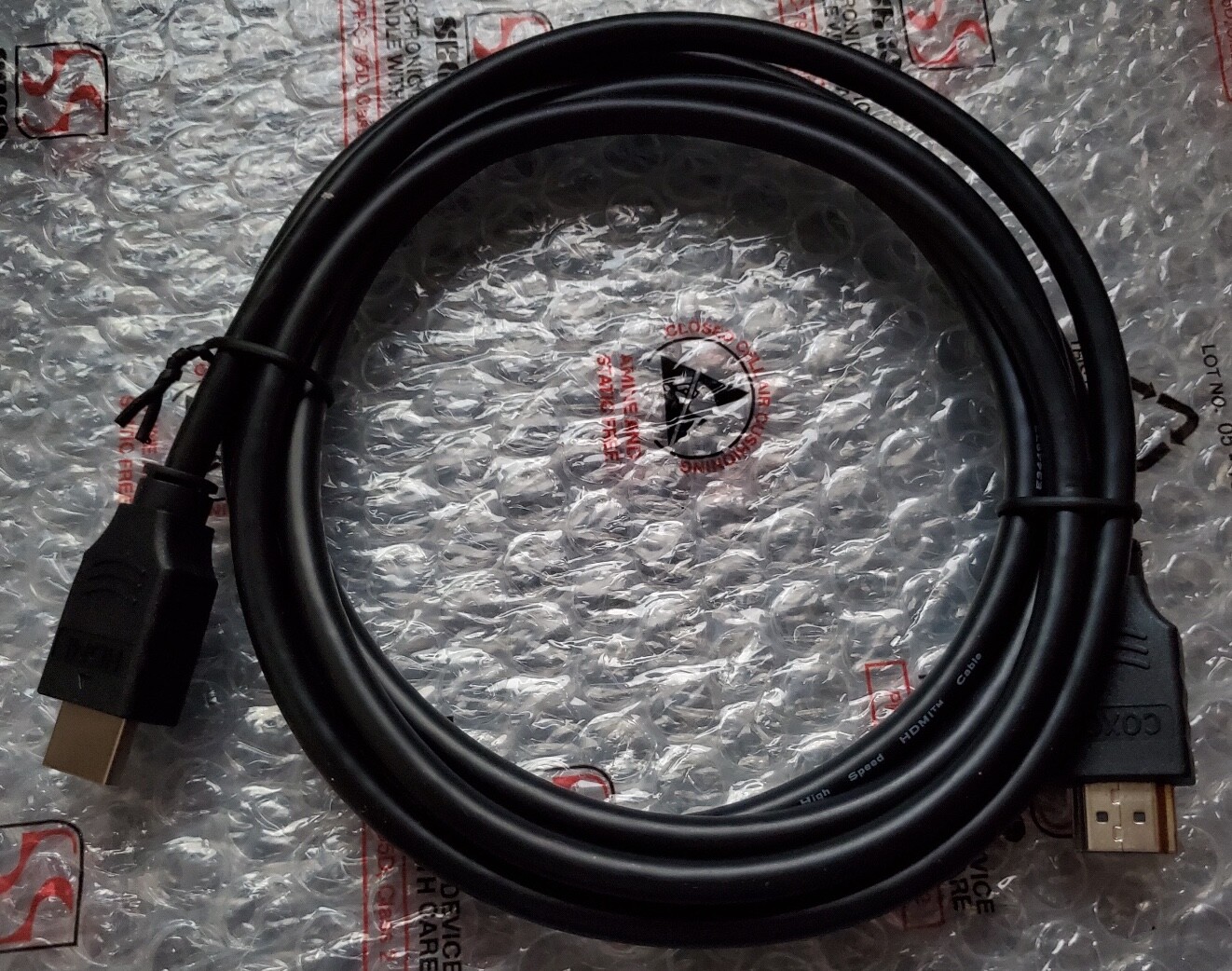 6ft High-Speed HDMI Cable for 4K Ultra HD-image