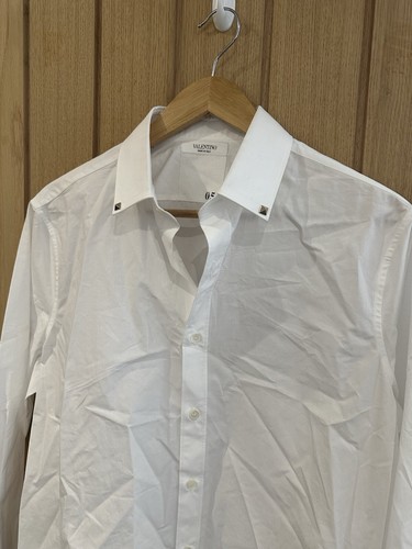 Camicia senza titolo VALENTINO Rockstud taglia 40 ORIGINALE IMBALLO ORIGINALE £490 #R1 - Foto 2 di 6