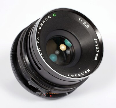 Mamiya RB67 Sekor C 127mm F3.8 lens AS IS #9200 | eBay