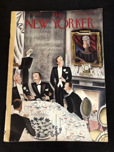 Revista New Yorker 2 de noviembre de 1935 completa (X23) - Imagen 1 de 24