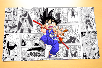 INSATSU MANGA Goku Playmat – Dragon Ball Super Card Game: Fusion World – TCG Standard Mat