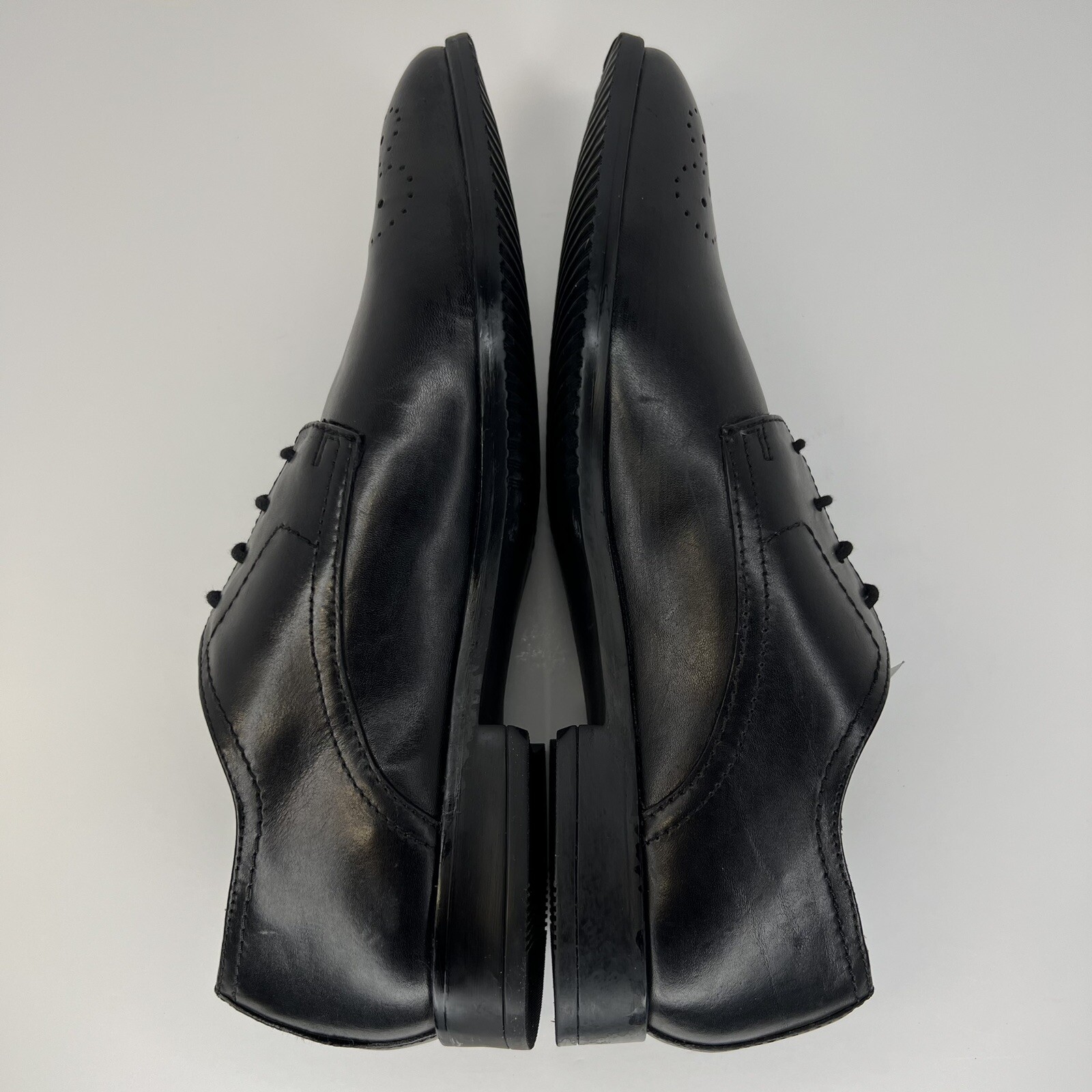 SAOLA Steemo scarpe eleganti stringate uomo taglia 8 5 stringate tacco basso eleganti Oxford