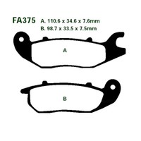 EBC BremsbeläGe Vorn Passend FüR Honda CBR 125 RW Bj. 2005-2011