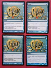 Magic the Gathering MTG Mirrodin ANNUL  X 4 VLP/EX C  2003 NICE!