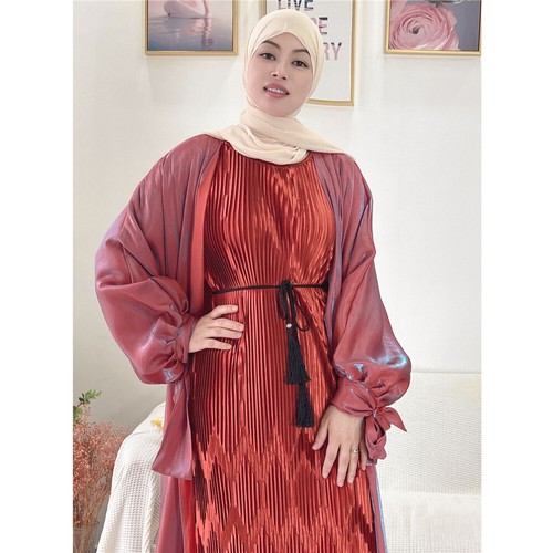 Ramadan Women Muslim Abaya Dubai Open Cardigan Maxi Dress Abaya Kimono Islamic - Picture 46 of 101