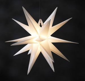 Stella Di Natale In 3d.3d Star All Aperto Stella Di Natale Avvento Luce Stern Bianco 100 Cm Pieghevole Ebay