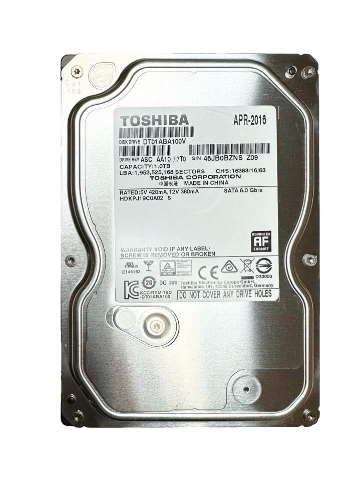 Toshiba Internal,8.89 cm (3.5