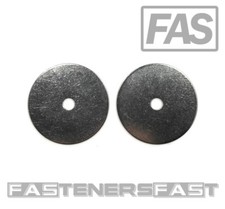 (20) 1/4 ID x 2" OD Stainless Steel Fender Washer Large OD Flat Washers SS 18-8