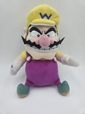 Nintendo Super Mario Bros WARIO Plush 10" San-Ei Brothers Stuffed Toy