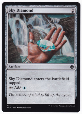 MTG Commander Starter 2022 C Sky Diamond #273 PLAYSET 4x x4