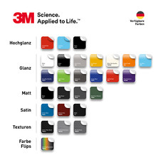 3M 2080 Pellicola Auto Car Wrapping molti colori