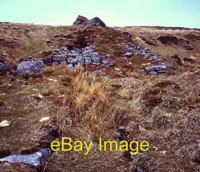 Photo 12x8 Foxhole Mine Wheelpit and Leat Embankment Shortacombe/SX5286 ( c1993