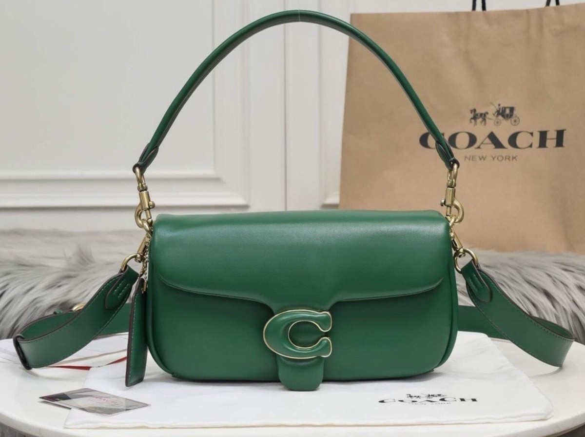 【美品】COACH 1941 ピロータビー Pillow Tabby26グリーン 美品】COACH 1941 ピロータビー Pillow Tabby26グリーン - メルカリ