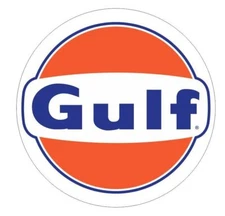 Gulf Oil Gulf Gasoline Sticker Decal
