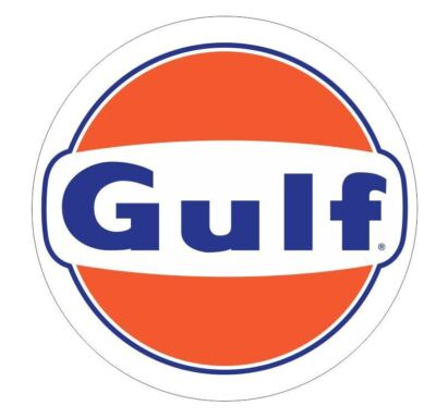#ad #ad Gulf Oil Gulf Gasoline Sticker Decal $1.90