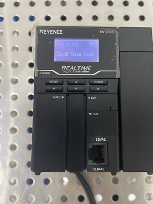 Keyence KV-7300 with KVB16RC KV-AD40V KV-DA40V KV-TF40 KV-LM20V